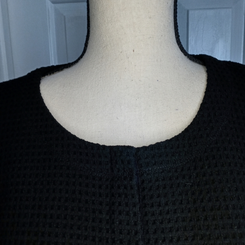 Eileen Fisher Textured Snap Button Front Coat - image 4